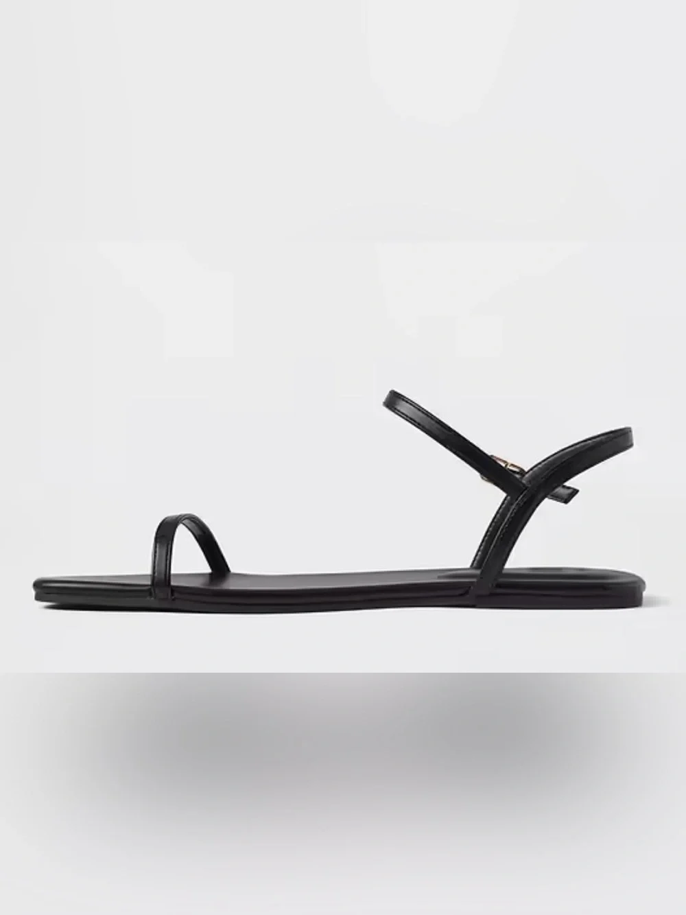 Gap Black Slim-Strap Flat Sandals